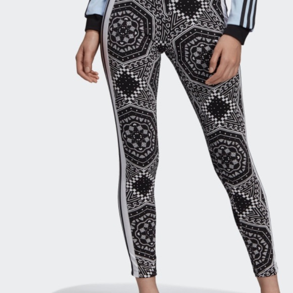 adidas Pants - Adidas 3 Stripe Leggings